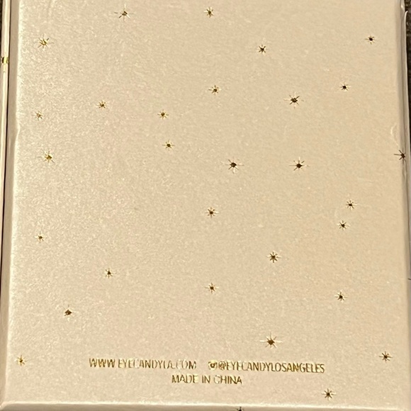 Eye Candy Chandelier Earrings 14K Gold Plated Crystal &Glass Luxe Collection NIB - Picture 6 of 7